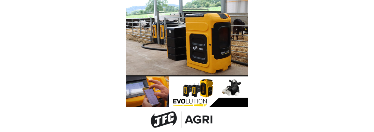 Eneforhandler af JFC Evolution Automatic Calf Feeder produkter i Danmark